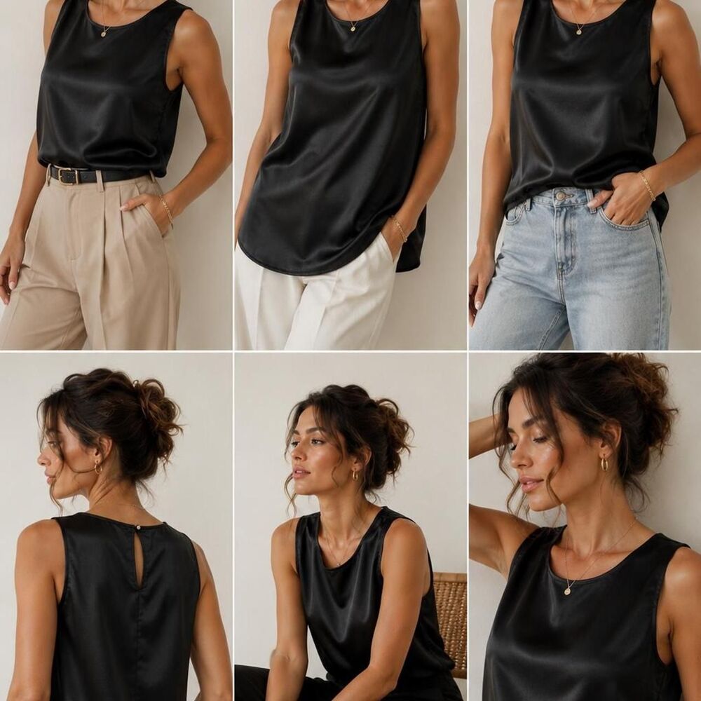 Unbranded Women's Black Blouse